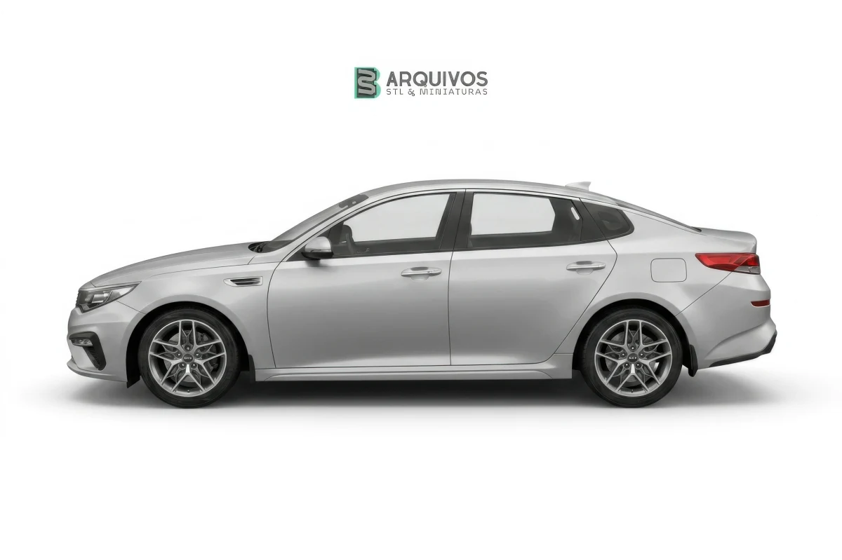 Modelo 3D STL - Kia Optima 2019 — foto 5
